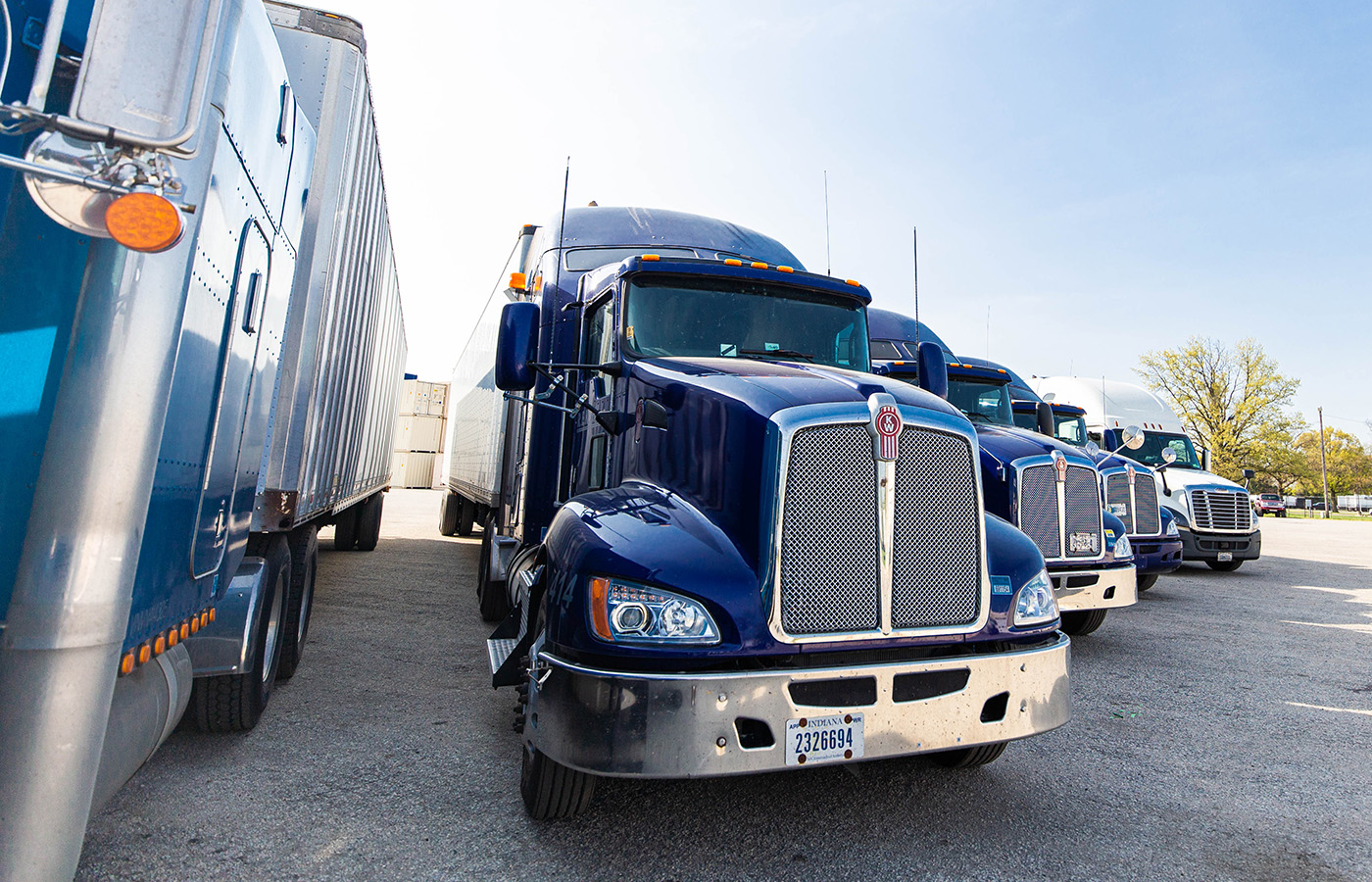 REK Lot Trucks REK Express Semi Trucks